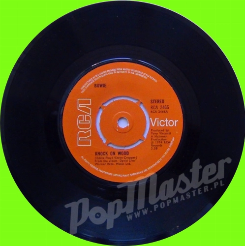 David Bowie Knock On Wood RCA 2466 A1/B1 Glam Rock Winyl WWW.popmaster ...
