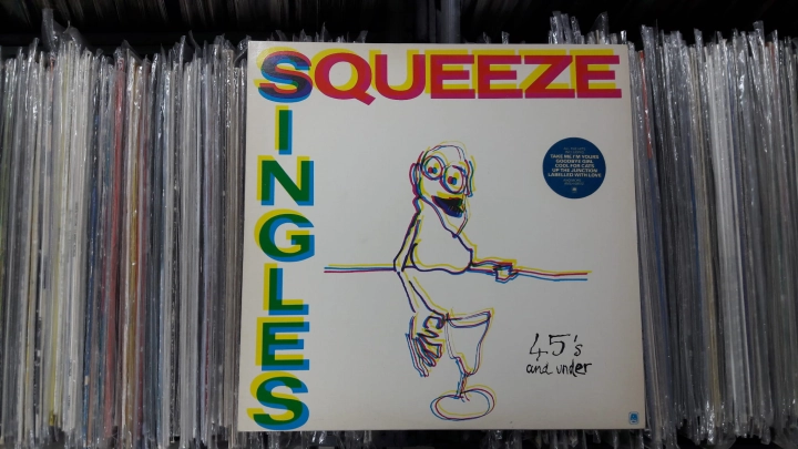 Squeeze Singles - 45's And Under A&M Records ‎– AMLH 68552 A1 / B1 Vinyl , LP , Album