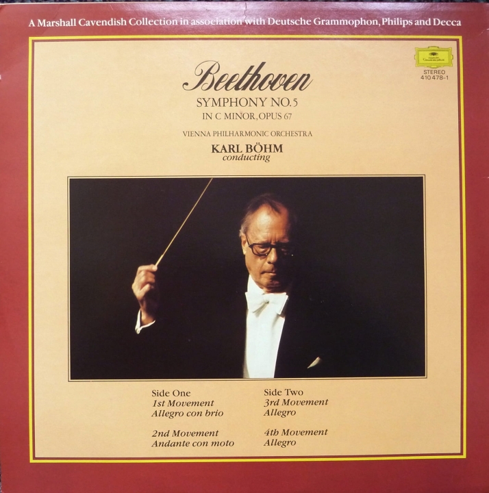Beethoven ‎– Symphony No. 5 In C Minor, Opus 67 Deutsche Grammophon – 410 478-1
