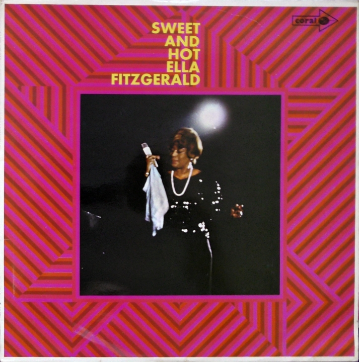 Disco de vinilo, вінілавыя пласцінкі, 黑胶唱片, Виниловые пластинки,Ella,Fitzgerald,Sweet,And,Hot,Coral,CP,67
