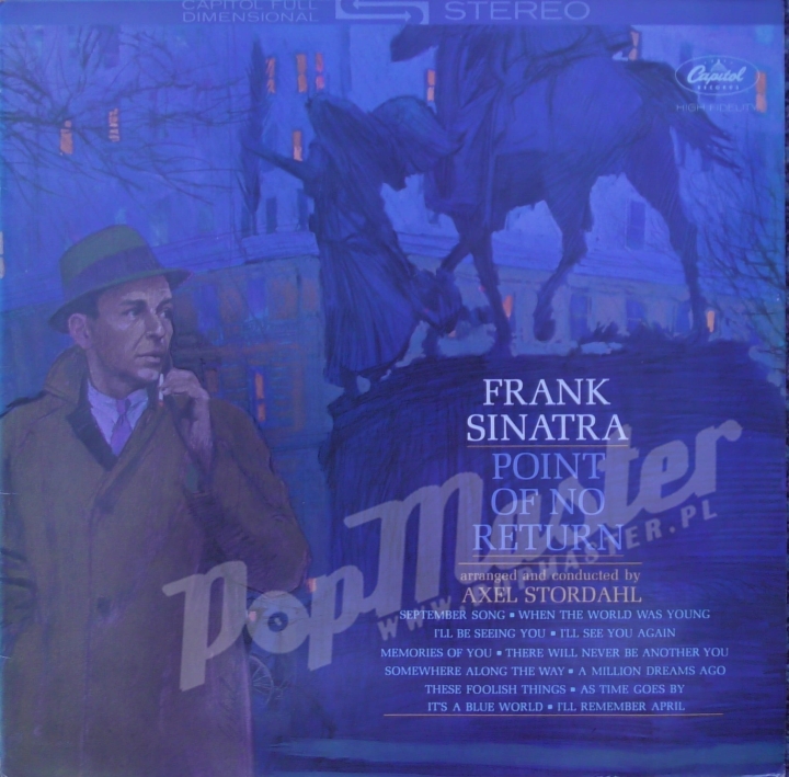 Frank Sinatra Point Of No Return Axel Stordahl ED 26 01771 STEREO Jazz Vinyl Records