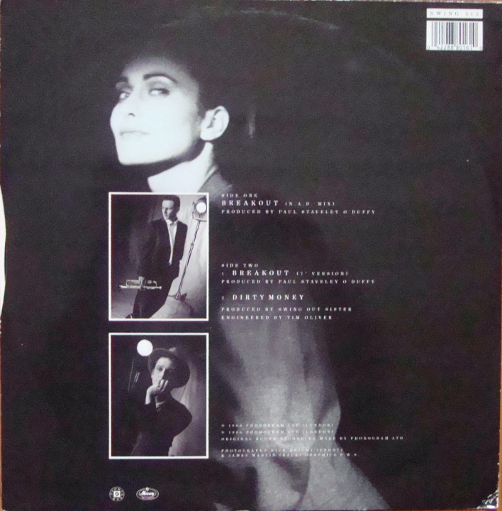 Swing Out Sister ‎– Breakout , SWING 212,12" Synth-pop Sklep z Winylami 