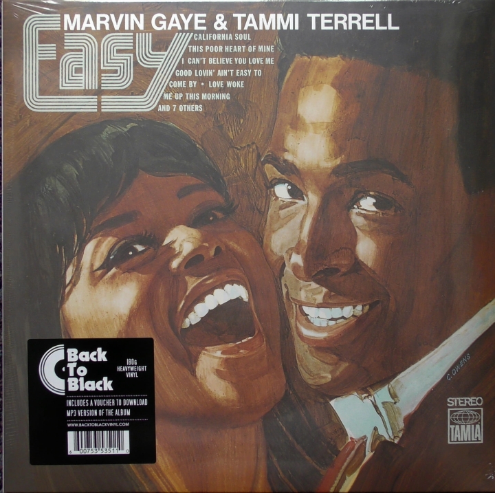 Płyta Winylowa,Marvin Gaye & Tammi Terrell ‎– Easy   Tamla ‎– TAMLA 294 Vinyl, LP, Album, Reissue