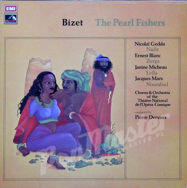 Bizet The Pearl Fishers Chorus & Orchestra Of The Theatre National De L'opera-Comique Pierre Dervaux SLS 877 http://popmaster.pl/
