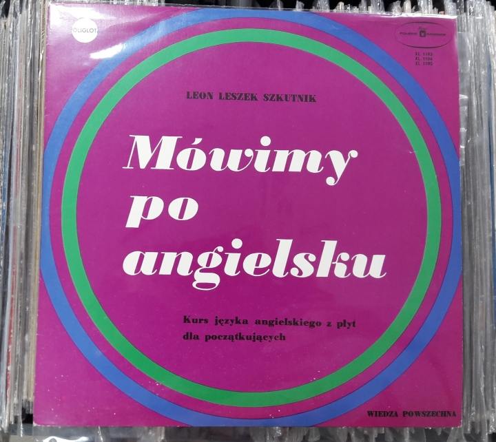L. L. Szkutnik ‎– Mówimy Po Angielsku, Polskie Nagrania XL 1193/94/95 ,3 x Vinyle