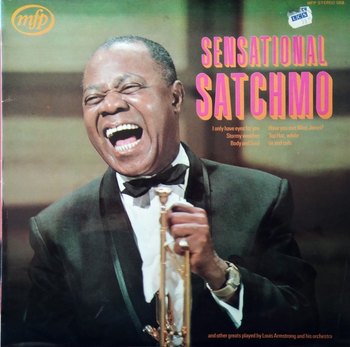 Louis Armstrong And His Orchestra ‎– Sensational Satchmo Music For Pleasure ‎– MFP 5202