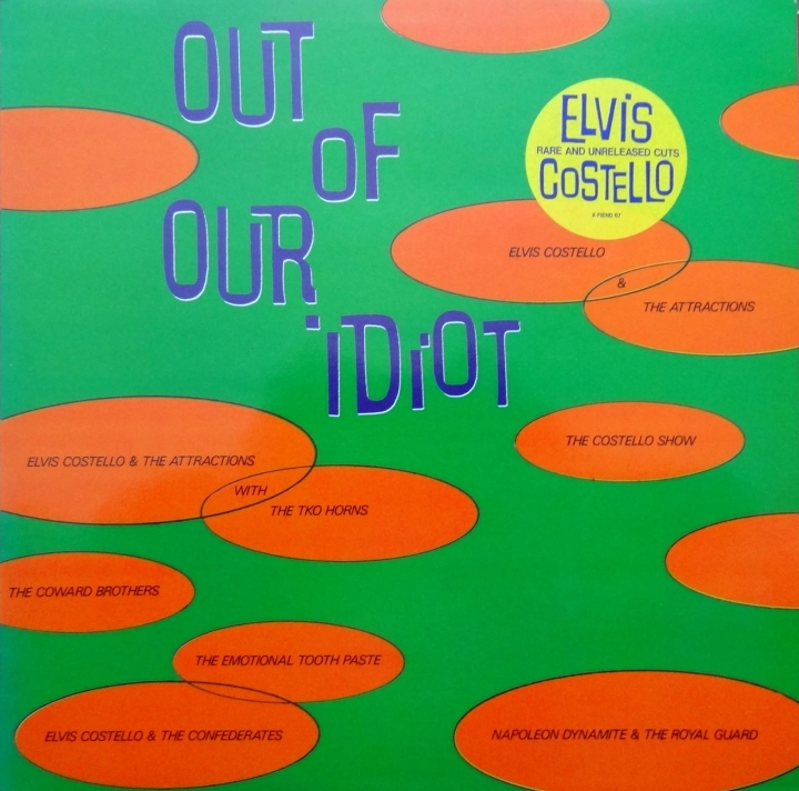 Elvis Costello ‎– Out Of Our Idiot Demon Records ‎– X FIEND 67 Vinyl, LP, Album, Compilation, Płyta winylowa
