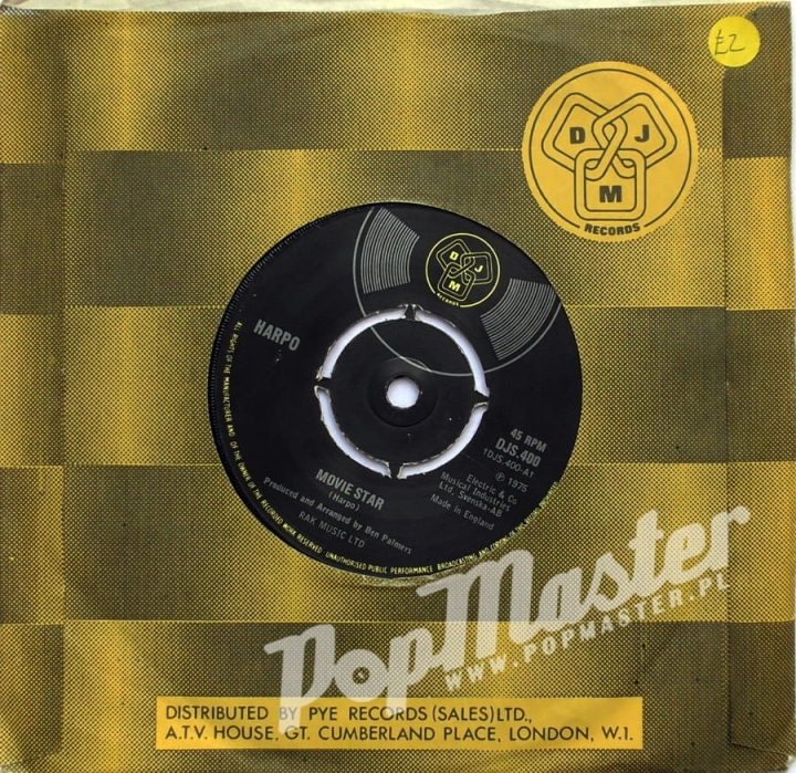 Harpo Movie Star DJS.400 4-Prong Knockout Centre Records Store In Poland Popmaster Records Shop