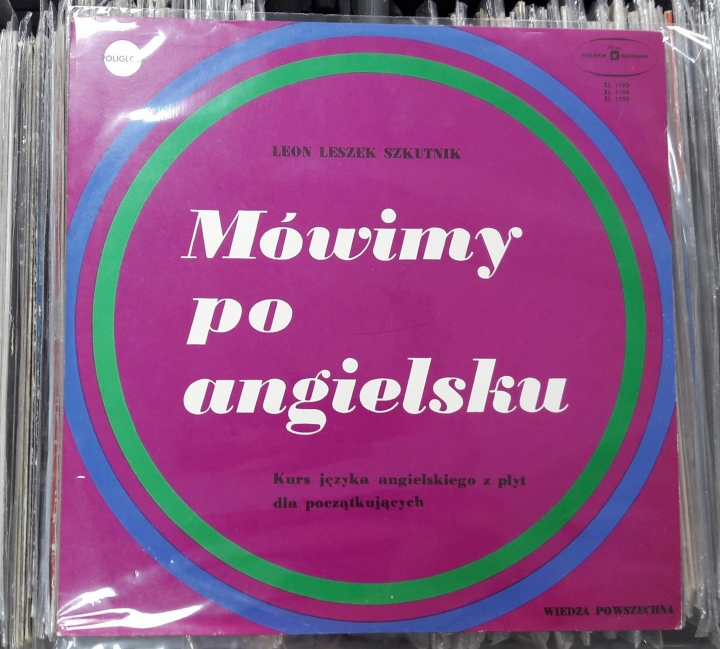 L. L. Szkutnik ‎– Mówimy Po Angielsku, Polskie Nagrania XL 1193/94/95 ,3 x Vinyle