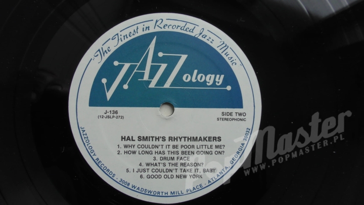 Hal Smith's Rhythmakers With Butch Thompson Jazzology J-136 Jazz Vinyl records, vinyl, record store vinyl gramophone