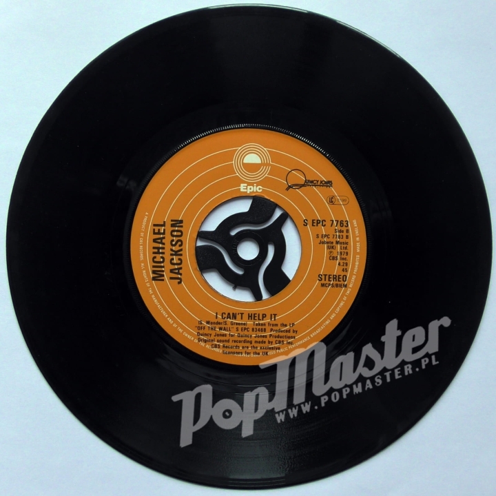 Michael Jackson Don't Stop 'Til You Get Enough S EPC 7763 A1/ B1 Funk Winyle