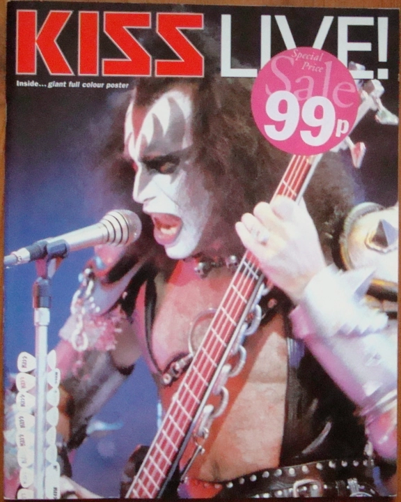 KISS Book - KISS Live! 