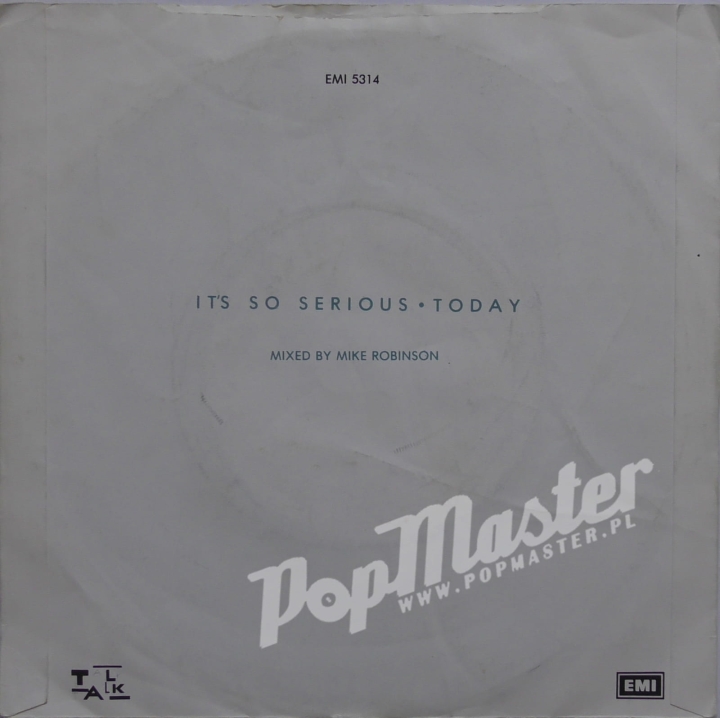 Talk Talk Today EMI 5314 Pop Winyle