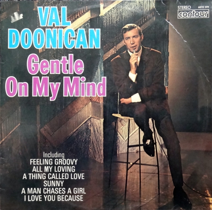 Schallplatten,vinyl-Schallplatten, vinylskivor, د وینیل ریکارډونه, ਵਿਨਾਇਲ ਰਿਕਾਰਡ, سجلات الفينيل, ونائل رڪارڊ, Disques vinyles, Catatan vinyl, вінілавыя пласцінкі,レコード, 黑膠唱片, plastinki, Val Doonican Gentle On My Mind 6870-599 Easy Listening Winyle