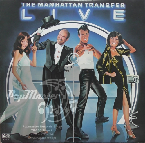 The Manhattan Transfer Live Atlantic ‎– K 50540 Vinyl, LP, Album