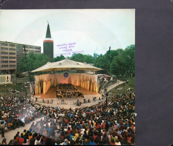 J. Strzelecka, K. Prońko, L. Owsiak - Tyle Było Słów Tonpress ‎– R-0701 Flexi-disc, 7", 45 RPM, Single Sided, Card Backed, Picture Disc, Mono 