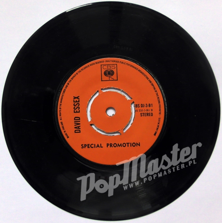 David Essex Special Promotion CBS DJ-3-B1 Winyle Pop