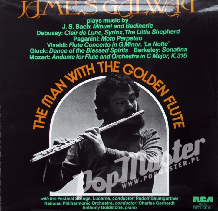 James Galway The Man With The Golden Flute RCA LRL1 5127 Vinyl Classical Music