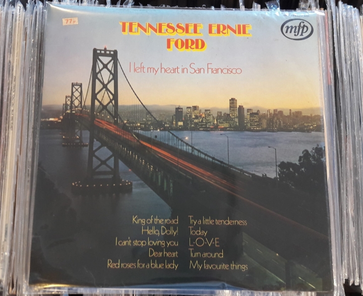 Płyta Winylowa, Tennessee Ernie Ford ‎– I Left My Heart In San Francisco ,Music For Pleasure ‎– MFP 5251