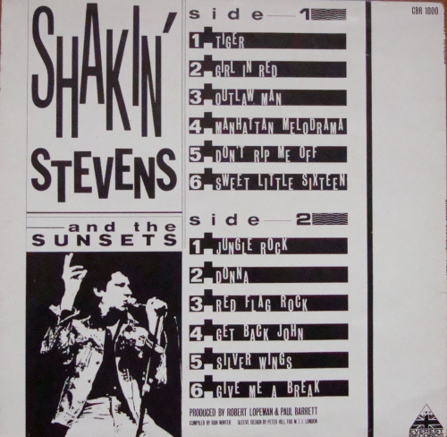 Shakin' Stevens And The Sunsets ‎– Tiger CBR 1000 Rock & Roll, Pop Rock 