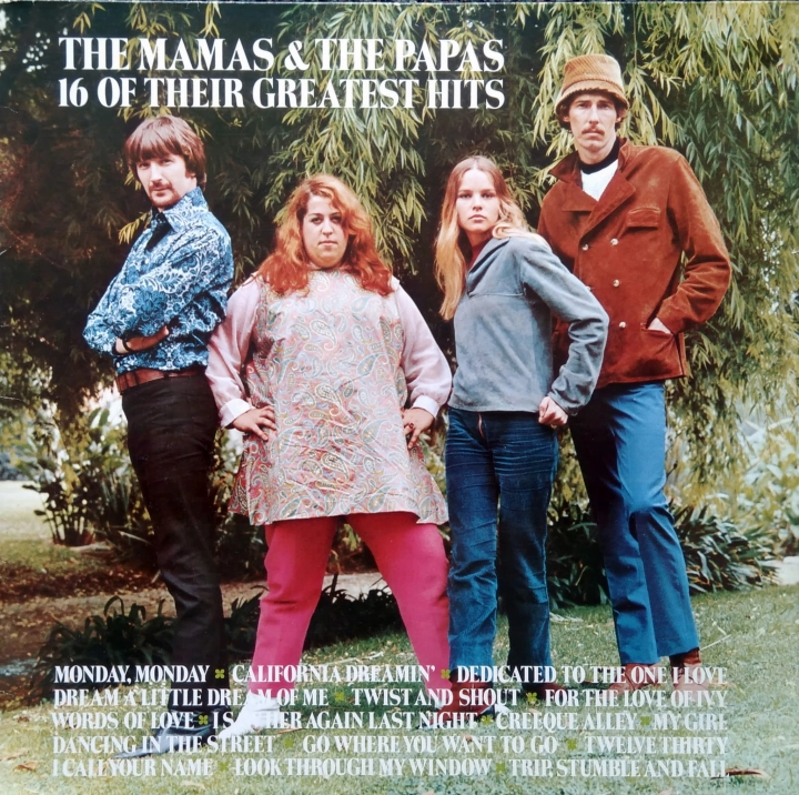 The Mamas & The Papas ‎– 16 Of Their Greatest Hits  MCA Coral ‎– 201 526