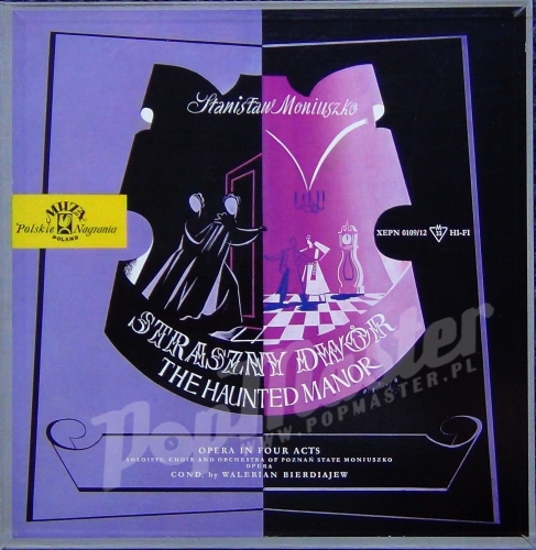 Stanisław Moniuszko Straszny Dwór The Haunted Manor XEPN 0109/12 Walerian Bierdiajew 4 LP Set Box http://popmaster.pl/