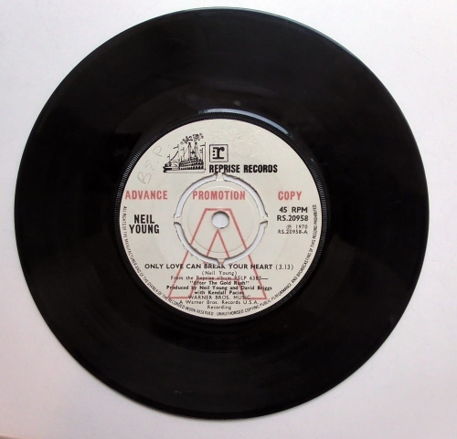 Neil Young Only You Can Break Your Heart Promo Copy RS.20958