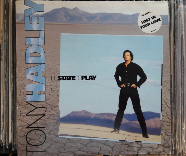 Tony Hadley ‎– The State Of Play , EMI ‎– EMC 3619, EMI ‎– 7988171 Vinyl, LP, Album Promo Copy 