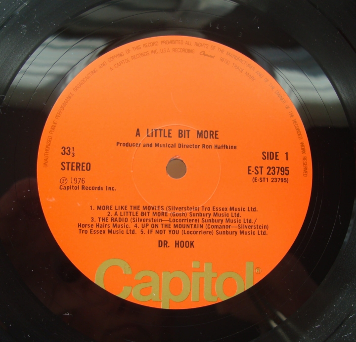 Dr. Hook ‎– A Little Bit More E-ST 23795