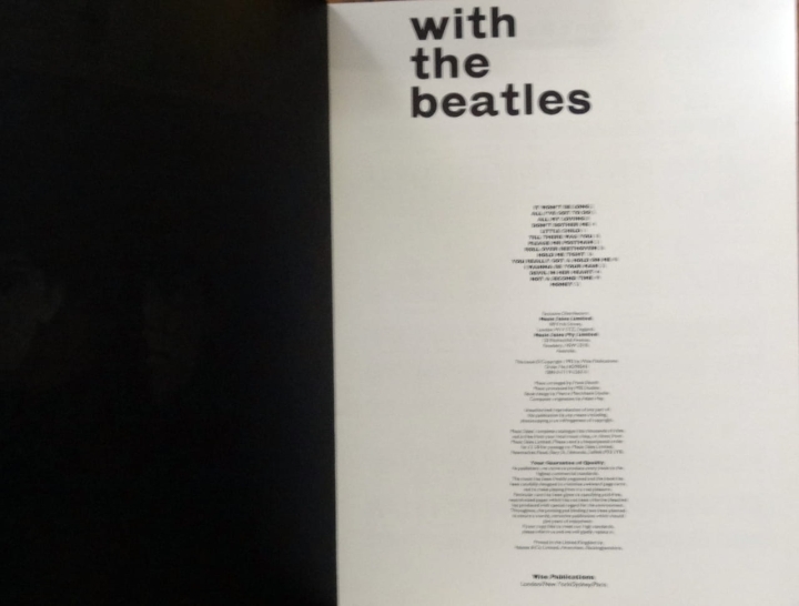 THE BEATLES WITH THE BEATLES SONGBOOK