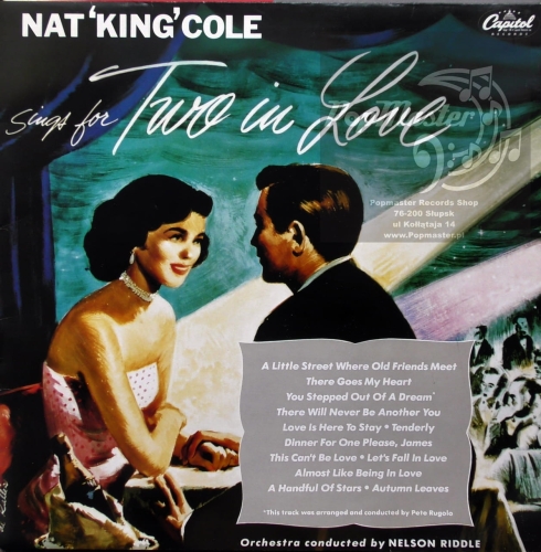 Nat King Cole ‎ Sings For Two In Love Capitol Records ‎– EMS 1101