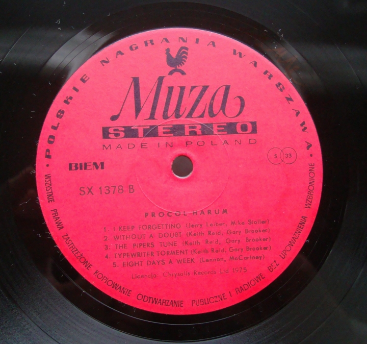 plyty,winylowe,Procol,Harum,Procol,s,Ninth,SX,1378,Vinyl