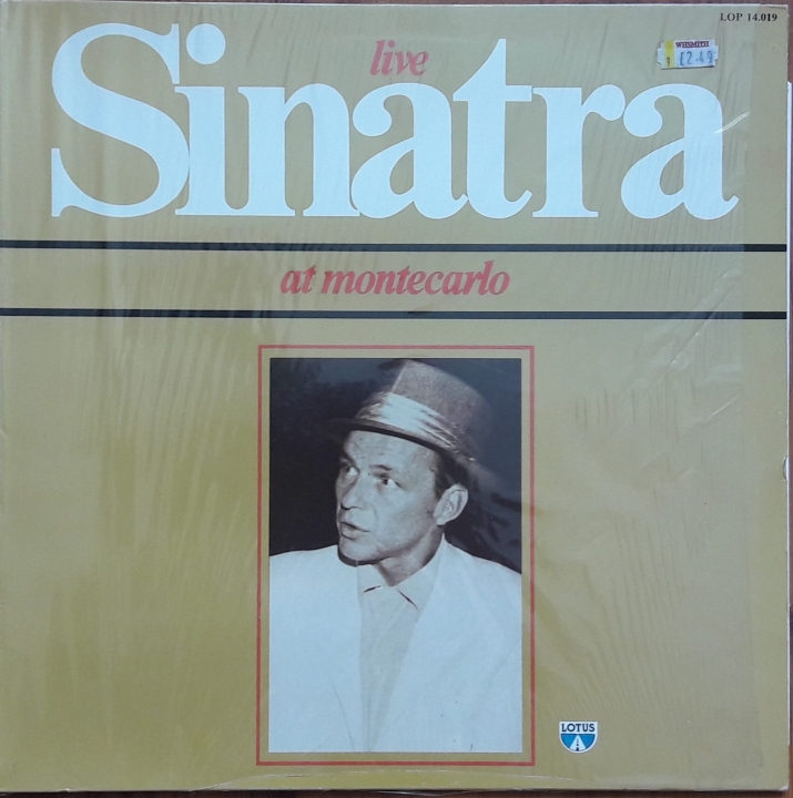 Frank Sinatra ‎– Live At Montecarlo, Lotus ‎– LOP 14.019 Vinyl, LP, Album 