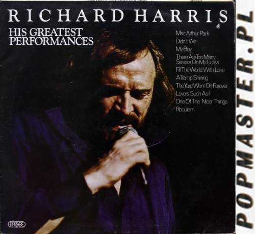 Richard Harris The Richard Harris Collection: His Greatest Performances Probe ‎– SPB 1075 Vinyl, LP, Compilation
