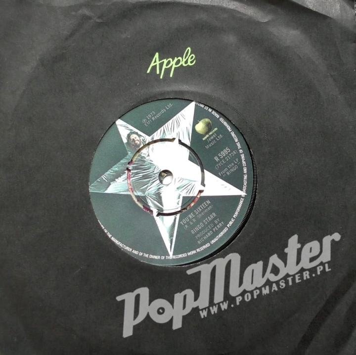 Ringo Starr You're Sixteen R5995 Apple 1U/1U Rock Winyle