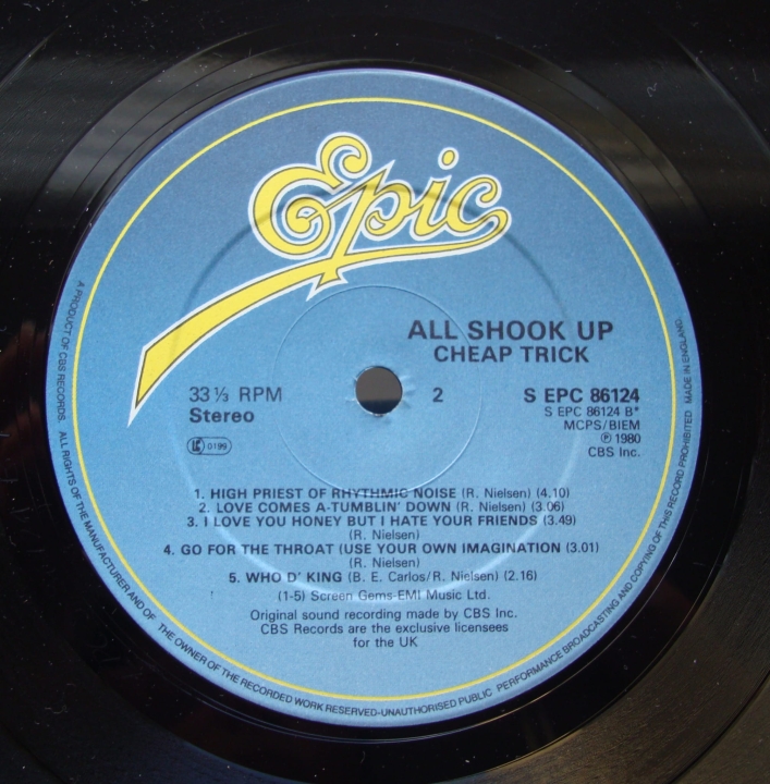 Cheap Trick ‎– All Shook Up 