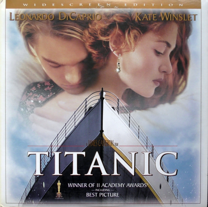 Titanic LaserDisc (1997) Leonardo DiCaprio, Kate Winslet, [LV334812-WS] 013023557161