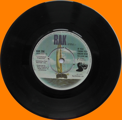 Vinylové záznamy, Diiwaanka Vinyl, Litlaleho tsa Vinyl, විනය වාර්තා, Clàran-ciùil, Vinylskivor, Вінілові рекорди, Bản ghi Vinyl, Dischi in vinile, rekodi ze vinyl,Smokey,If,You,Think,You,Know,How,To,Love,Me,RAK,RAK,206,Vinyl,7,inch,45,RPM,Single