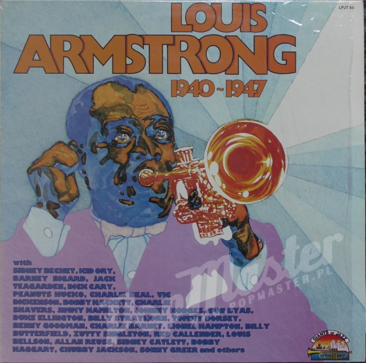 Louis Armstrong 1940-1947 Giants Of Jazz LPJT 64 Vinyl records, vinyl, record store Jazz