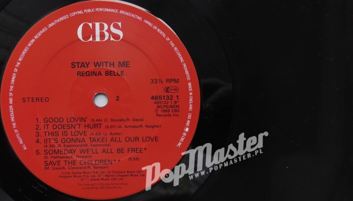Regina Belle Stay With Me 465132 1 winyle soul, funk  www.popmaster.pl