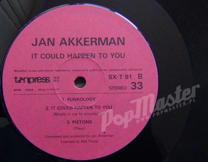 Jan Akkerman It Could Happen To You SX-T91