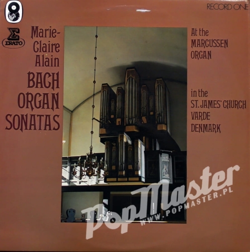 Bach Organ Sonatas Marie-Claire Alain at The Marcussen Organ ST 1014