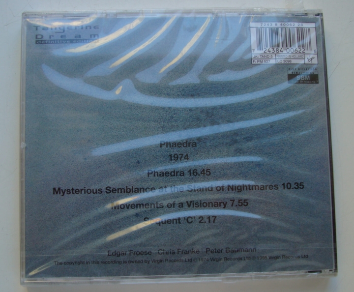 Tangerine Dream ‎– Phaedra