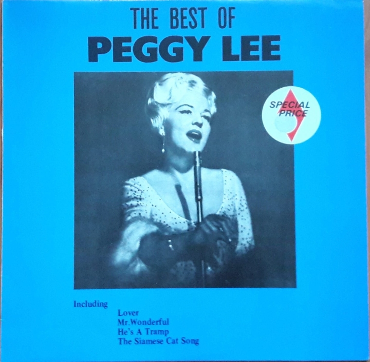Peggy Lee ‎– The Best Of Peggy Lee MCL 1632 Vinyl, LP Mono