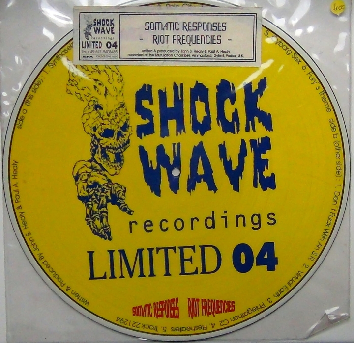 Somatic Responses ‎– Riot Frequencies  Shockwave Recordings ‎– SH-lim 04  EFA 00854-6 Picture disc