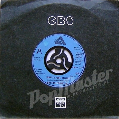 Aretha Franklin What A Fool Believes ARIST 377 Funk Soul Winyl