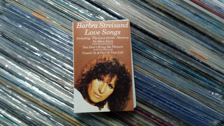 Barbra Streisand ‎– Love Songs CBS ‎– 40-10031 Cassette, Compilation