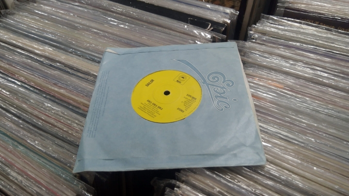 Sailor ‎– Girls, Girls, Girls Epic ‎– S EPC 3858 Vinyl, 7", 45 RPM, Single Płyta Winylowa