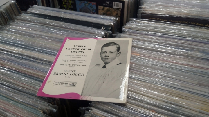Ernest Lough, The Choir Of The Temple Church, George Thalben-Ball ‎– The Temple Church Choir / Master Ernest Lough  His Master's Voice ‎– 7EG 8293