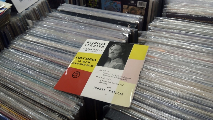 Kathleen Ferrier, Gerald Moore, Isobel Baillie ‎– Kathleen Ferrier With Gerald Moore At The Piano Columbia ‎– SED 5526 Vinyl, 7", 45 RPM, EP